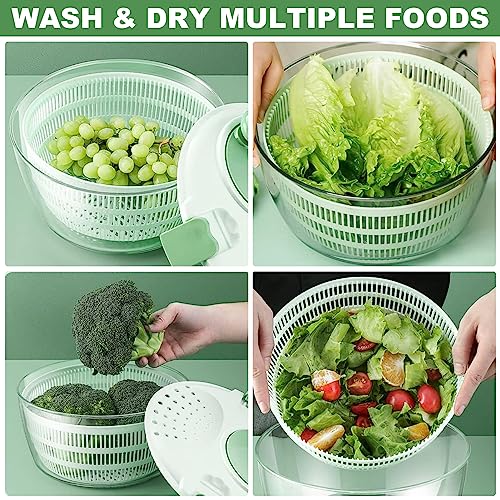Centrifugador De Salada,Secador De Legumes, Escorredor De Salada Multifuncional PP, Lavador De Fruta