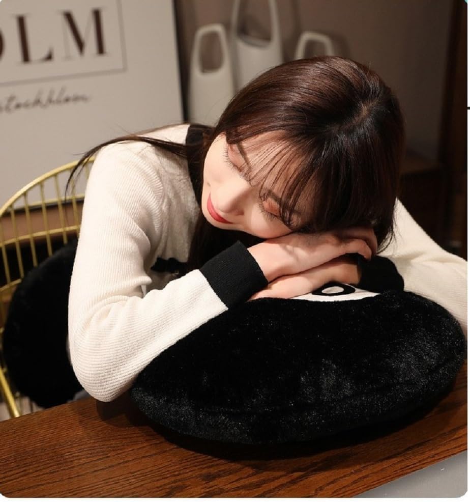 Miniatura 3 de Cyprinus Carpio Emulation - Almohada rellena de 8 bolas, cojín redondo suave para dormir, para decoración del hogar, cama, sofá (1, 14 x 14 pulgadas)