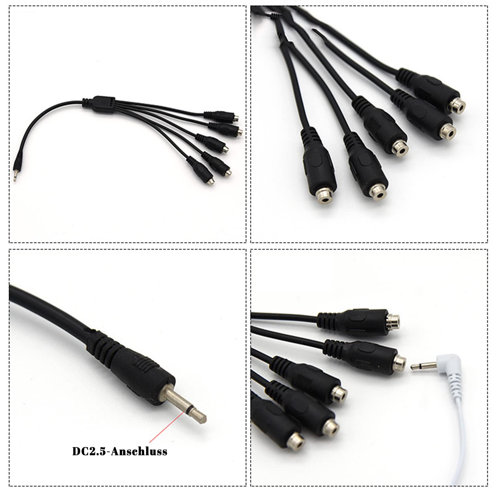 Electro Shock Sex, Elektrosex Massage Pads für Reizstromgerä, Elektro stimulationsgerät männer Sex, 12-Teiliges Set Sexuelle elektrostimulation