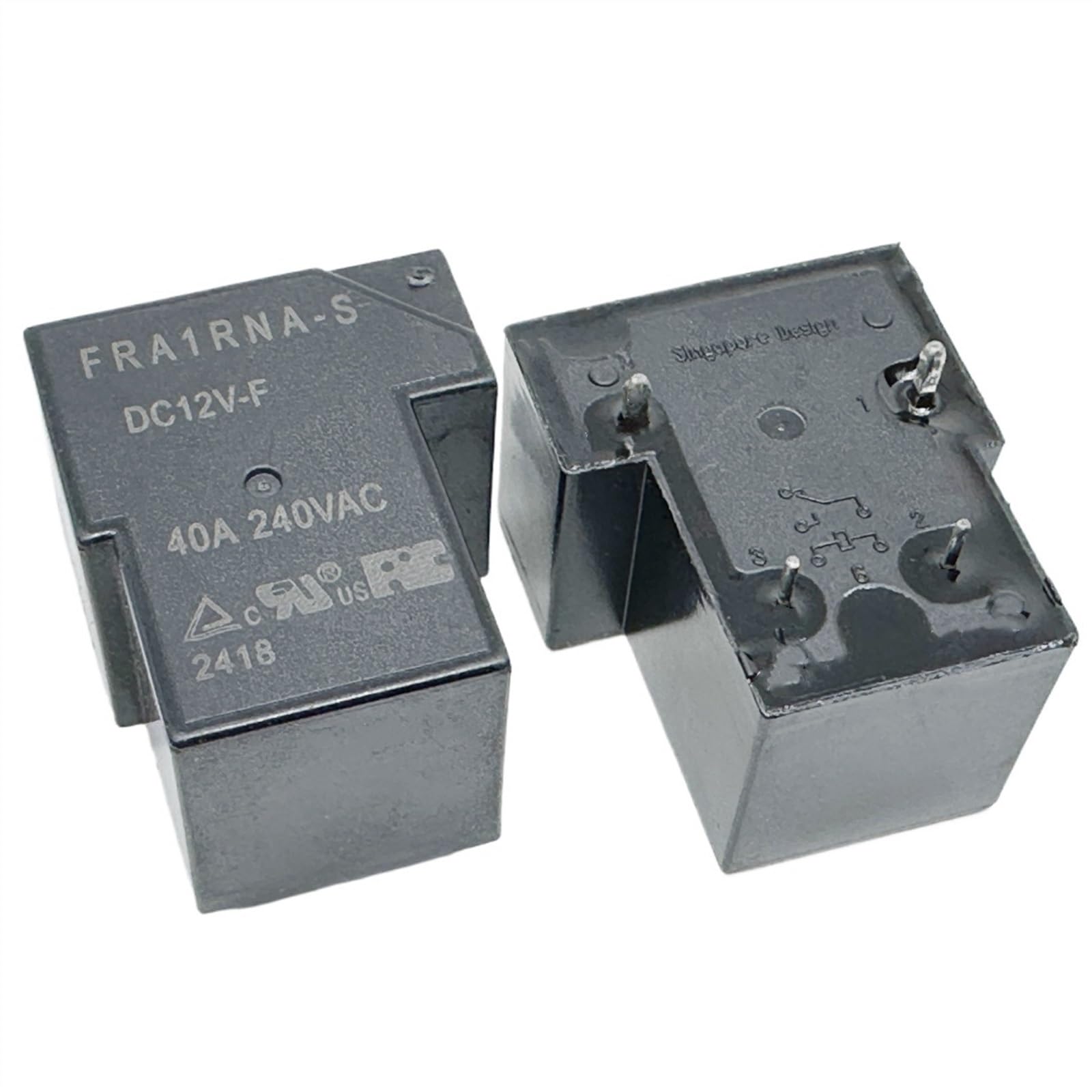 1 pz FRA1RNA-S DC12V-F (T90A4-40A) Relè 4 pin