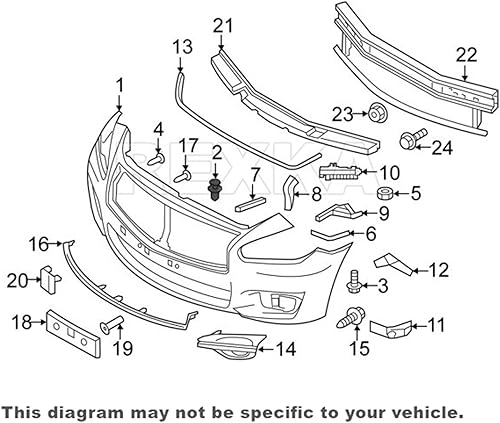 Miniatura 6 de Rexka 40 unids Splash Shield Under Cover Mud Guard Wheelhouse Liner Bumper Cover Push Type Retainer Clip para Nissan 01553-09241 240SX Maxima Subaru