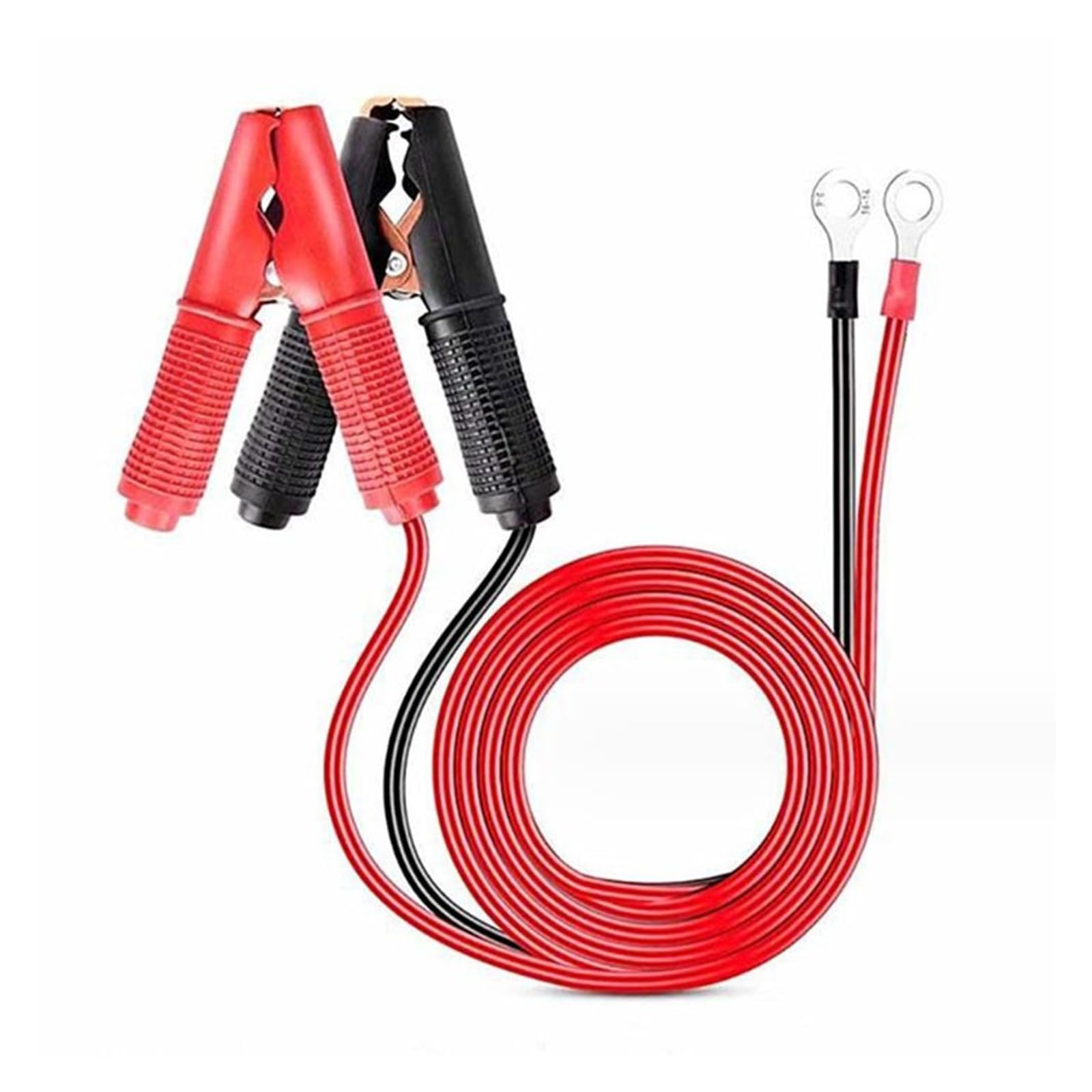 Zacisk bezpiecznikowy 30 A, 12 V, 24 V, adapter szybkiego zwalniania, przedłużacz, wytrzymały miedziany zacisk akumulatora do samochodu ciężarowego (1 m)