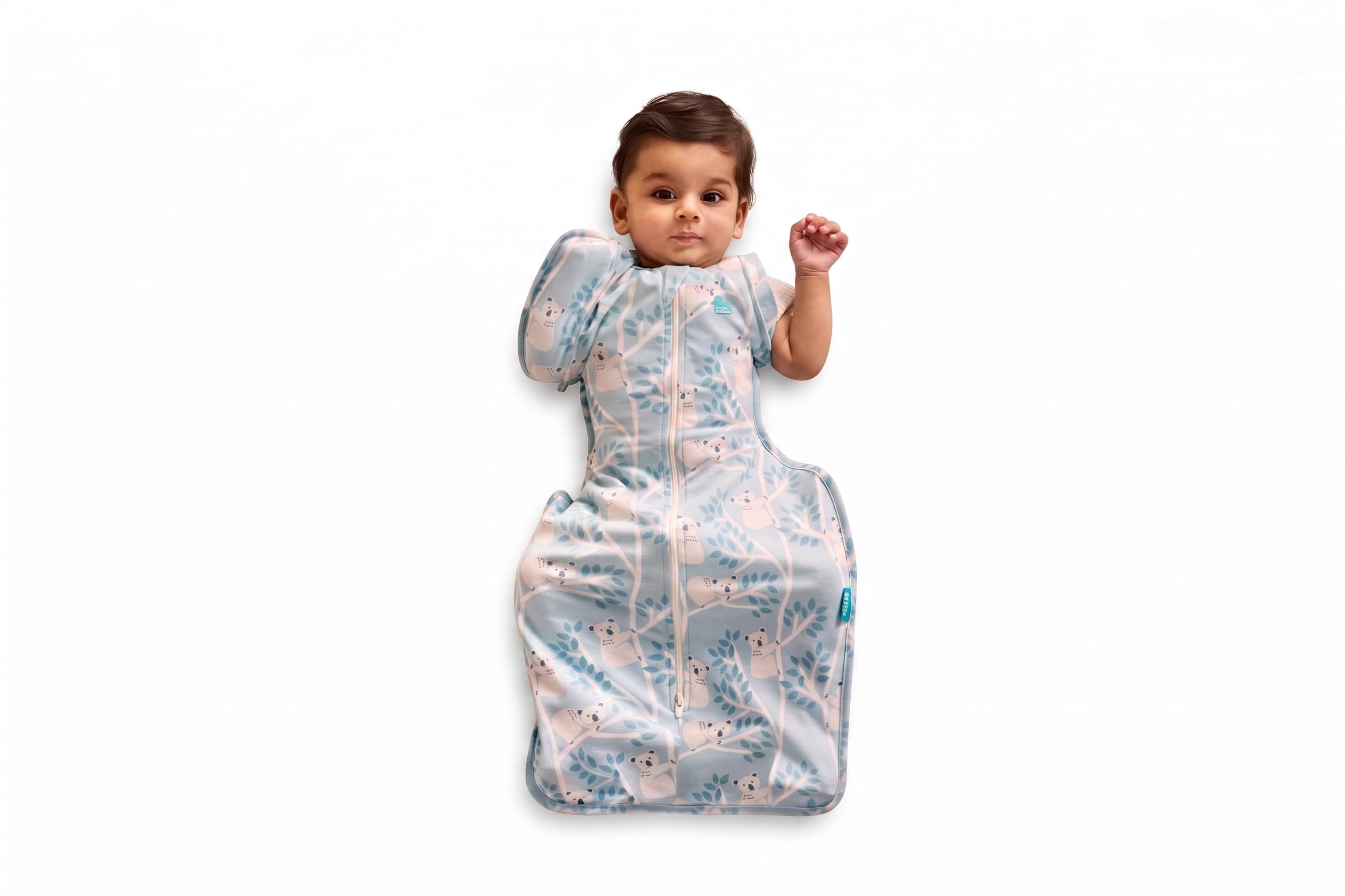 Love To Dream Swaddle UP, Baby Sleep Sack,Self-Soothing Swaddles for Newborns, Improves Sleep,Secure Fit Calms Startle Reflex,New Born Essentials for Baby,1.0 TOG,Small 3.5–6 kg,Mini Koalas
