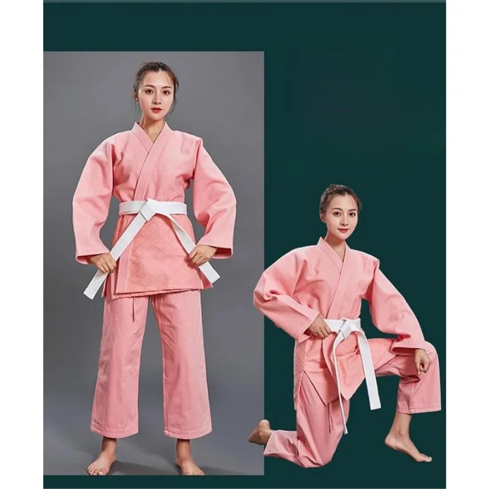 Uniforme Da Judo Rosa Jiu Jitsu/BJJ Gi Uniformi Abiti da Judo Grappling Kimono Jitsu Abbigliamento for arti marziali