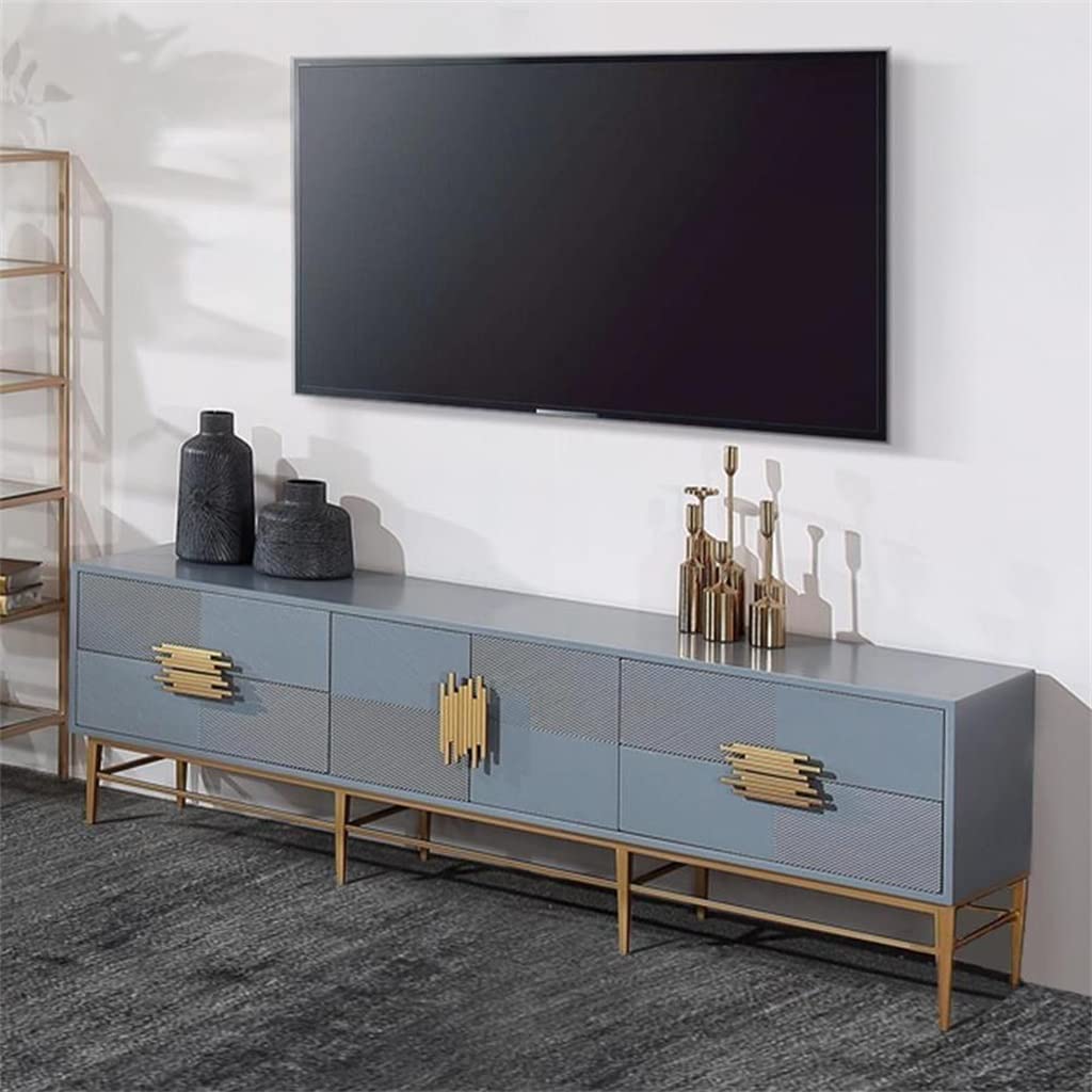 Amazon｜78インチ 木製テレビキャビネット 引き出し4つとドア2つ