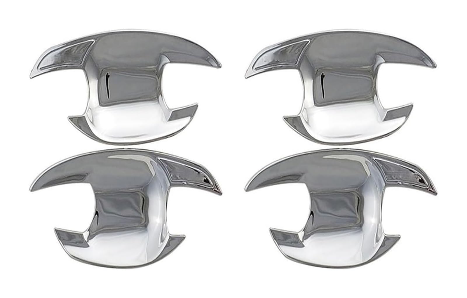 Ysbvblrmrv Small Door Bowl Plating Car Outside Door Handle Cap For Prius For 30 Series 2009-2015 Single Hole Dual Smart Door Handle Bowl Anti-Scratch Modification Car Guard(Small Door Bowl Plating)