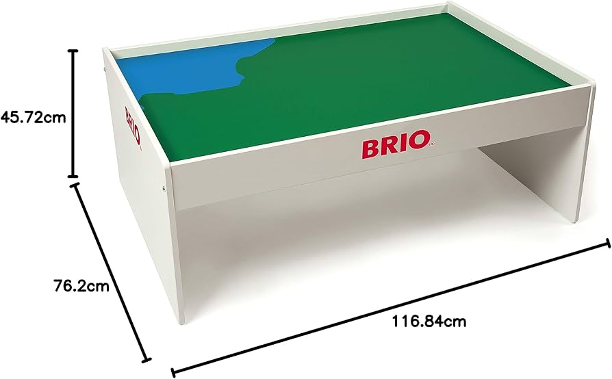 BRIO 木製プレイテーブル 緑・青 2025年最新】プレイテーブル brioの