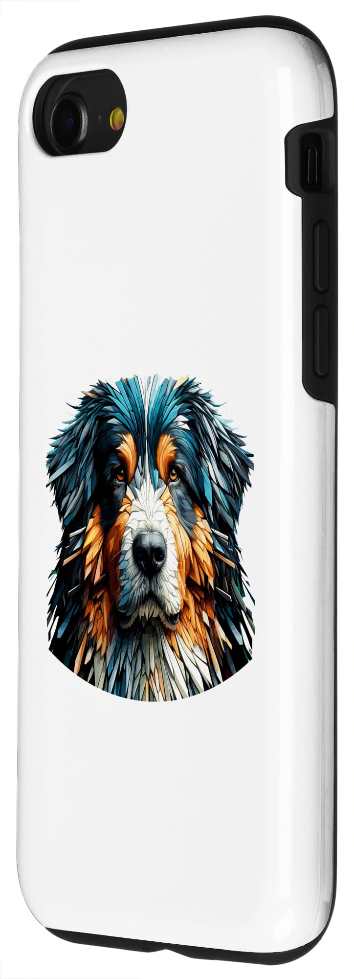 iPhone SE (2020) / 7 / 8 Polygon Art Hovawart Hovawarts Hovi Case - Image 2