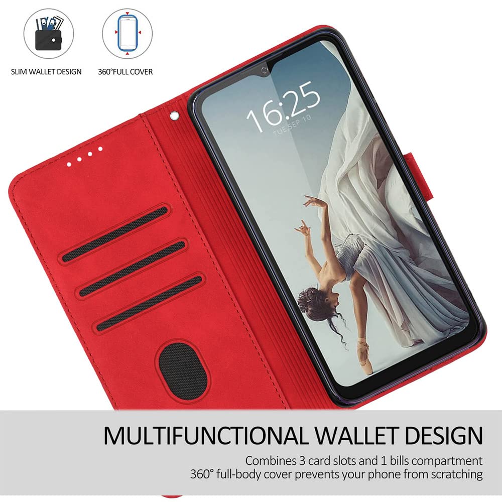Custodia Magnetica Custodia Portafoglio Per Xiaomi Redmi Note 10 Pro/Pro Max - Pelle PU Con Supporto Accessori Redmi Note 10 Pro Max - Foto 11