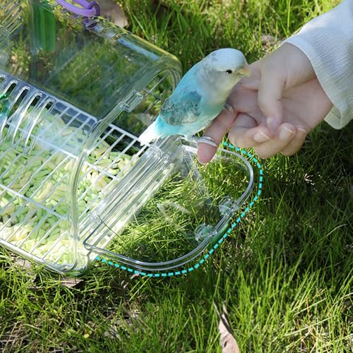 Cage oiseau pliable pour éviter les salissures grâce au tiroir de propreté - 4