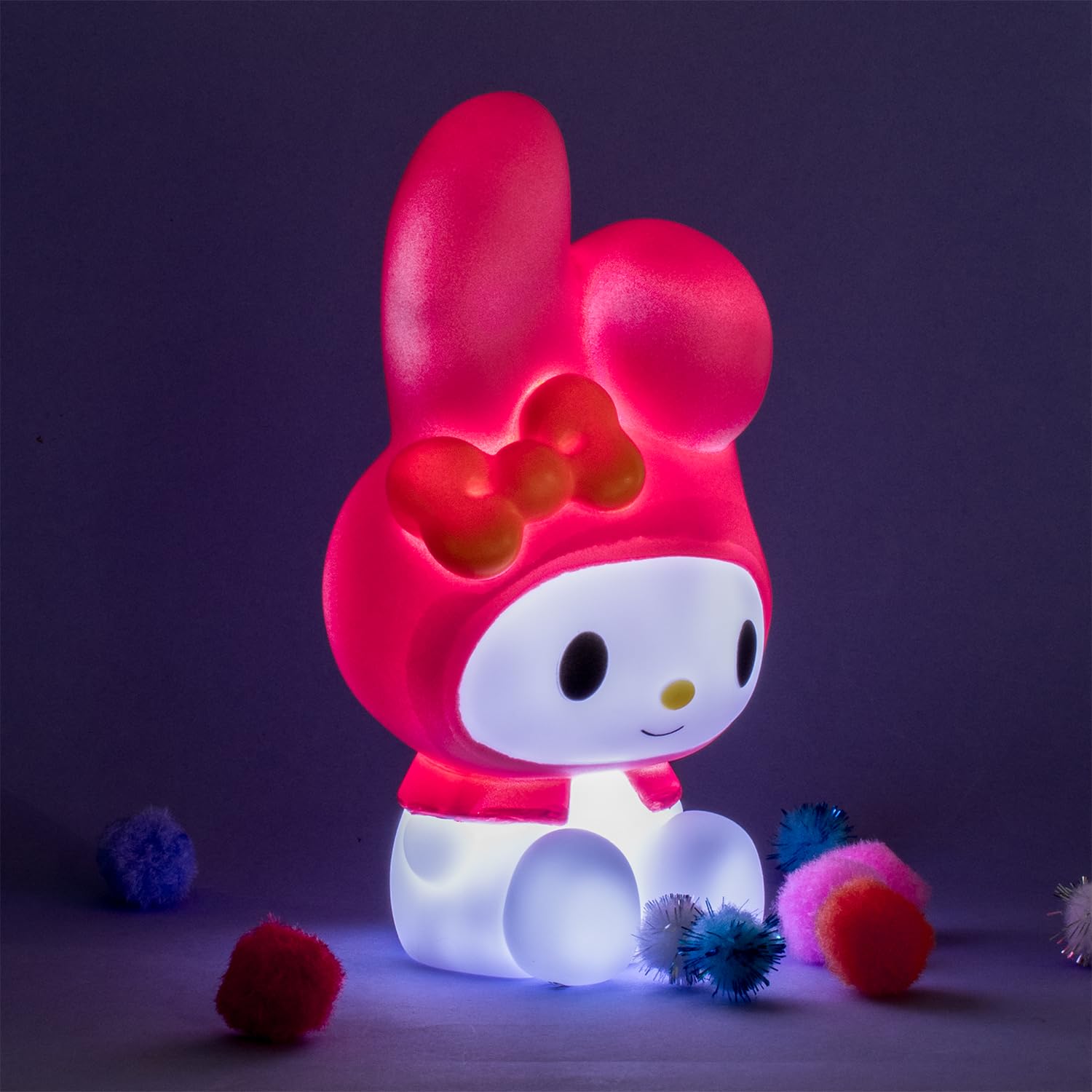Blue Sky Studios Luce notturna per bambini My Melody - luce notturna per bambini Kawaii a batteria - figura anime per la camera e la cameretta dei bambini