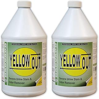 Harvard Chemical Yellow Out Severe Urine Stain & Odor Remover 1 GAL [Set of 2]