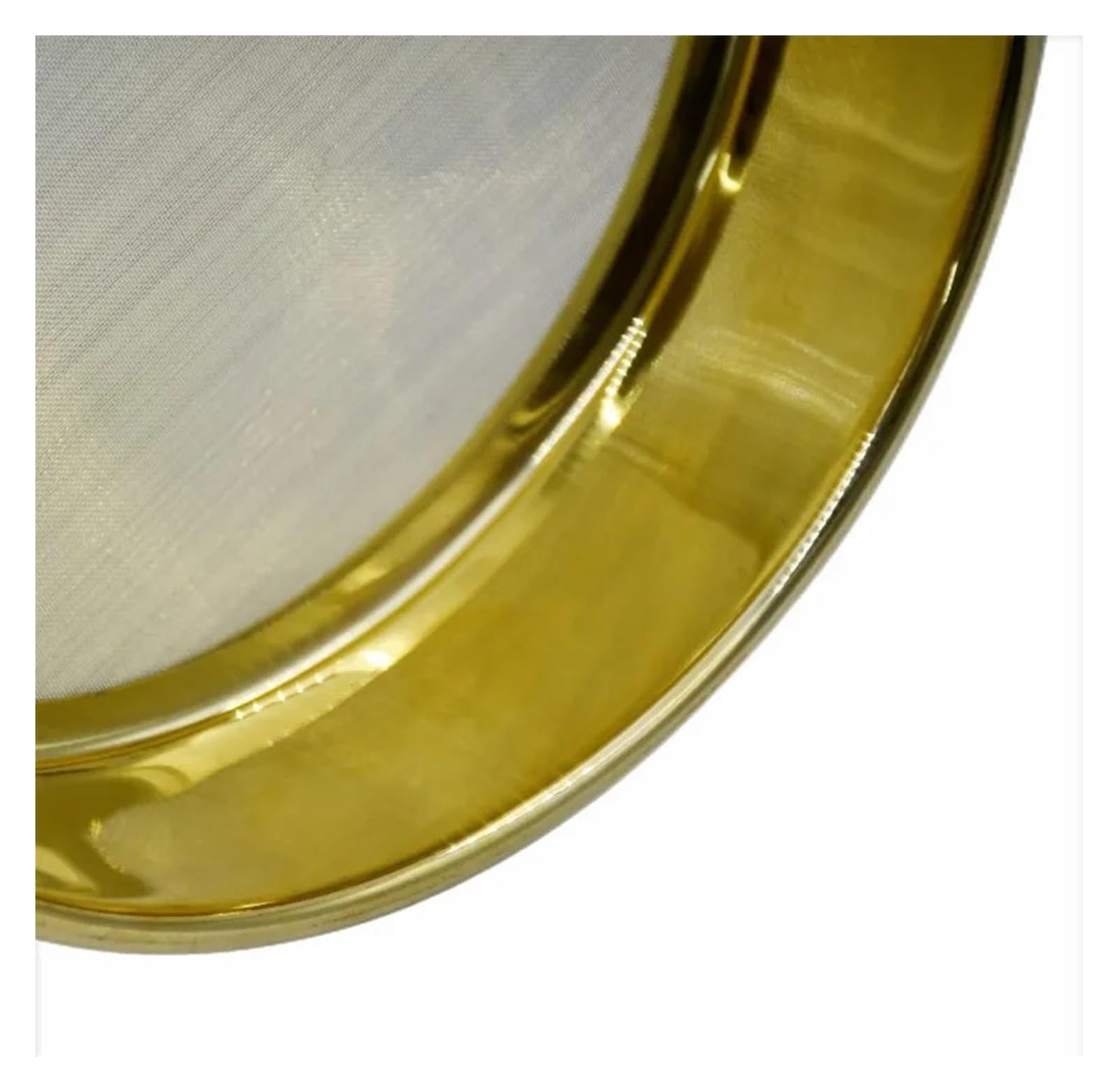 Tamiz de prueba de cobre, tamiz de laboratorio de 20cm, marco inoxidable de malla 12-200 for análisis, 1 unidad(180 mesh)