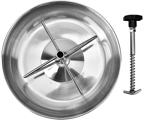 TOPINCN Cuenco de alimentación de cerdos de acero inoxidable para cerdos, bandeja de alimentos para cerdos, cuenco de forraje para cerdos, cerdos,