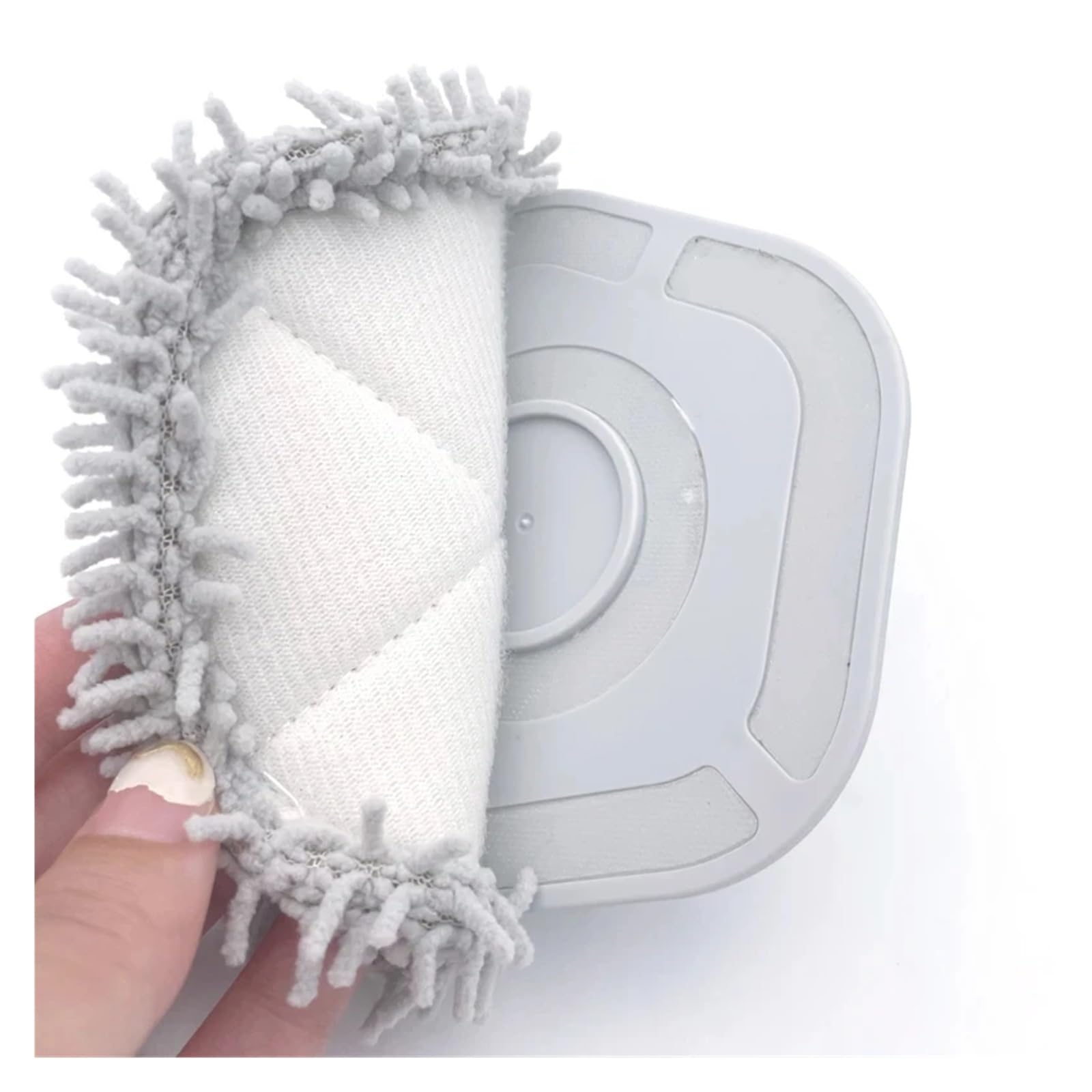 Paño de fregona compatible con aspiradora robótica XMI Dreame W10 W10 Pro, cepillo lateral principal, trapos de fregona desmontables, Stent, accesorios de filtro Hepa(Set24)