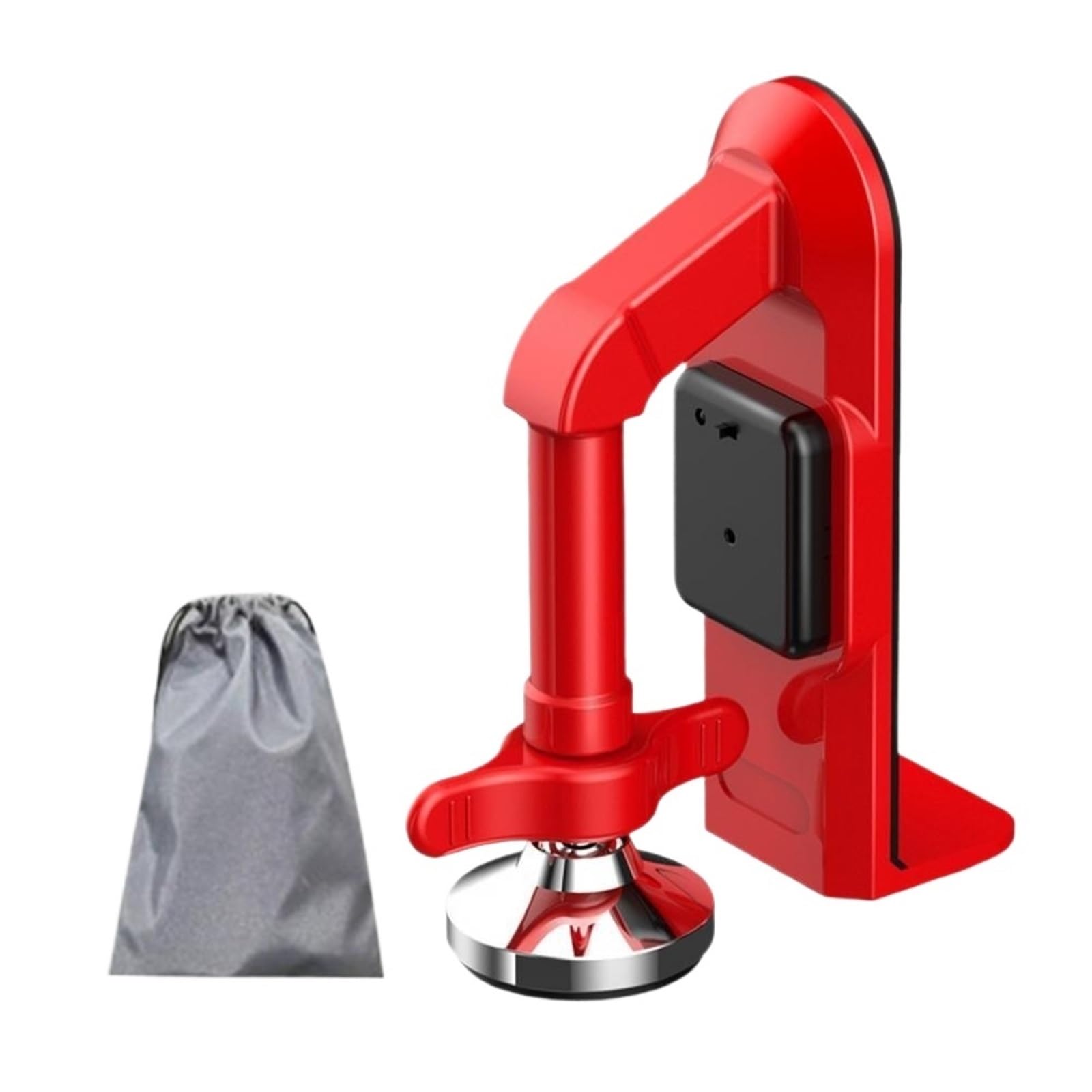 Dsfihjo B Portable Alarm Door Stopper Alloy Wedge Door Stopper Alarm(B)