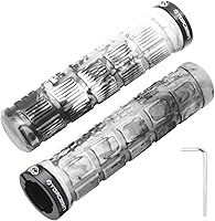 Vista 1 de Puños de manillar de bicicleta de doble bloqueo - Puños de goma cómodos para BMX y bicicleta de montaña