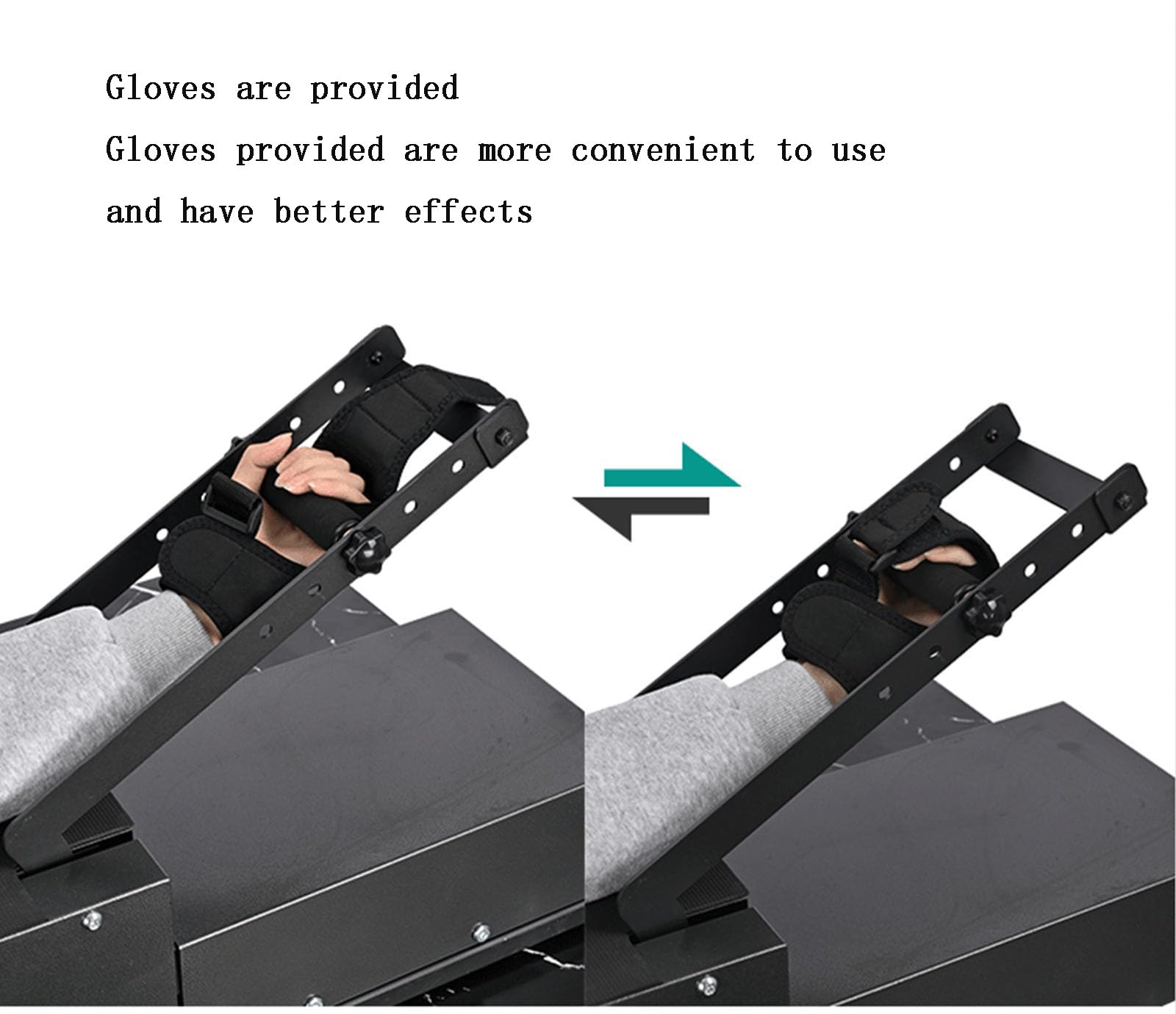 Dispositivo Elettrico per la Riabilitazione dell'articolazione del Gomito, Ginnico per Braccio con tutore per Il Gomito, Stecca stabilizzatrice per tutore del Gomito Post operatorio Regolabile da -5