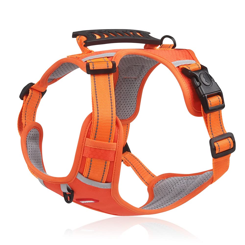 TOBILE Pet Harness Fashion Oxford Dog Strap Medium And Large Dog Reflective Commuter Dog Strap