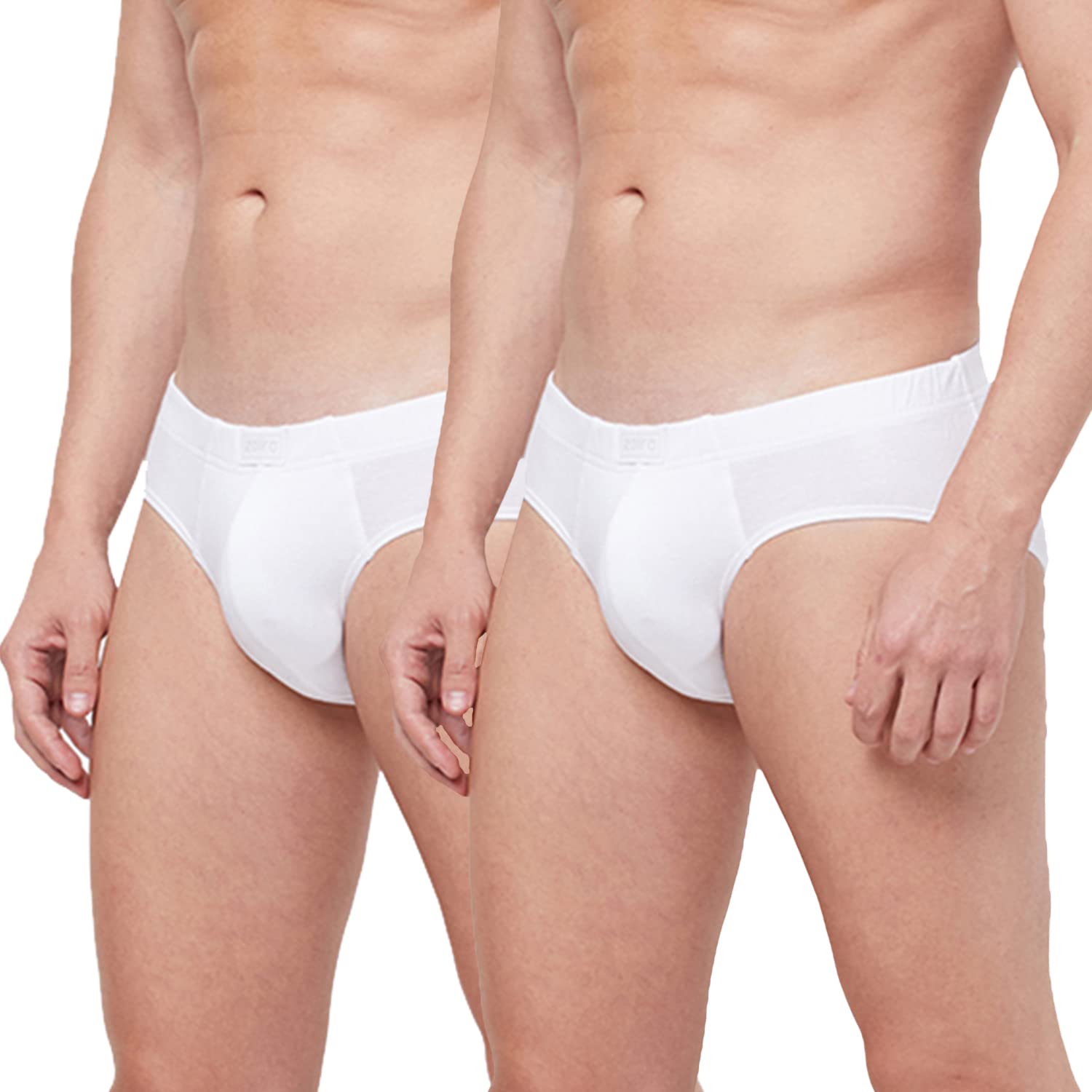 zoiro Men's Soft Classic Cotton Blend Solid Briefs (Pack of 2)-picture-53