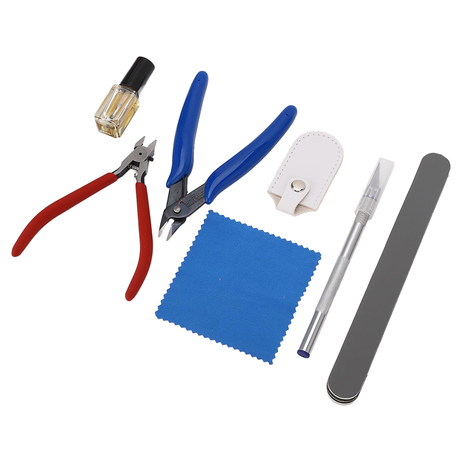 Garosa Tronchese per Fissaggio Modelli Pinza per Modelli in Acciaio Ad Alto Tenore di Carbonio Lama a Filo Singolo per Riparazione in Plastica Manutenzione Impugnatura Ergonomica per Utenti Hobbistici