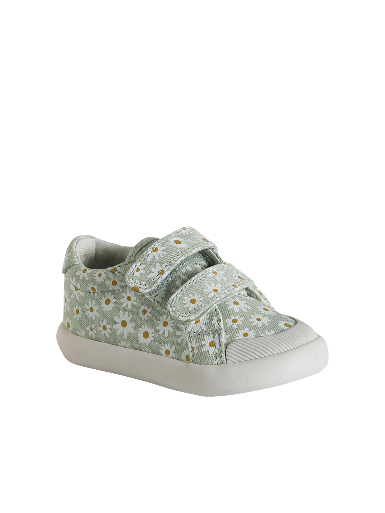 VERTBAUDET Tennis scratchées bébé Fille en Toile