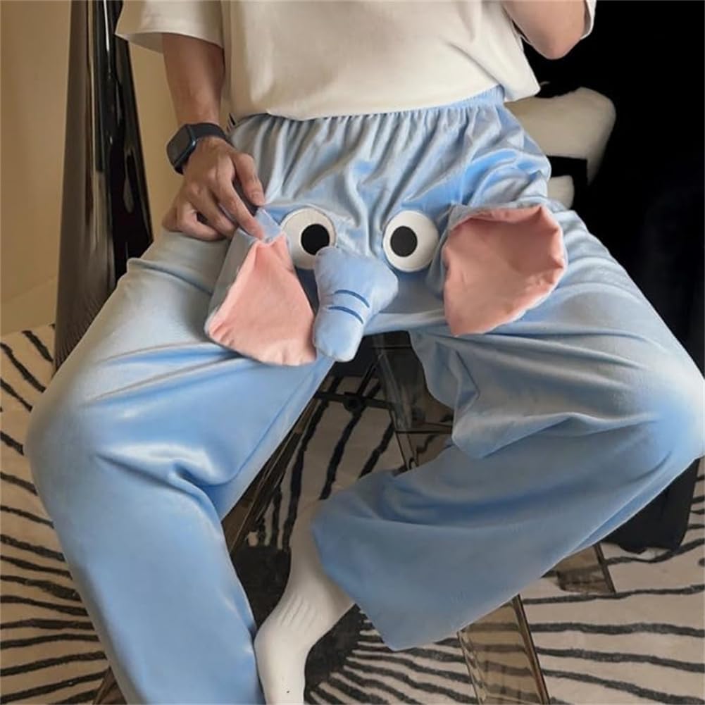 Pajama Sets Elephant Pajama Pants Renewold Blue Pajama Pants Set