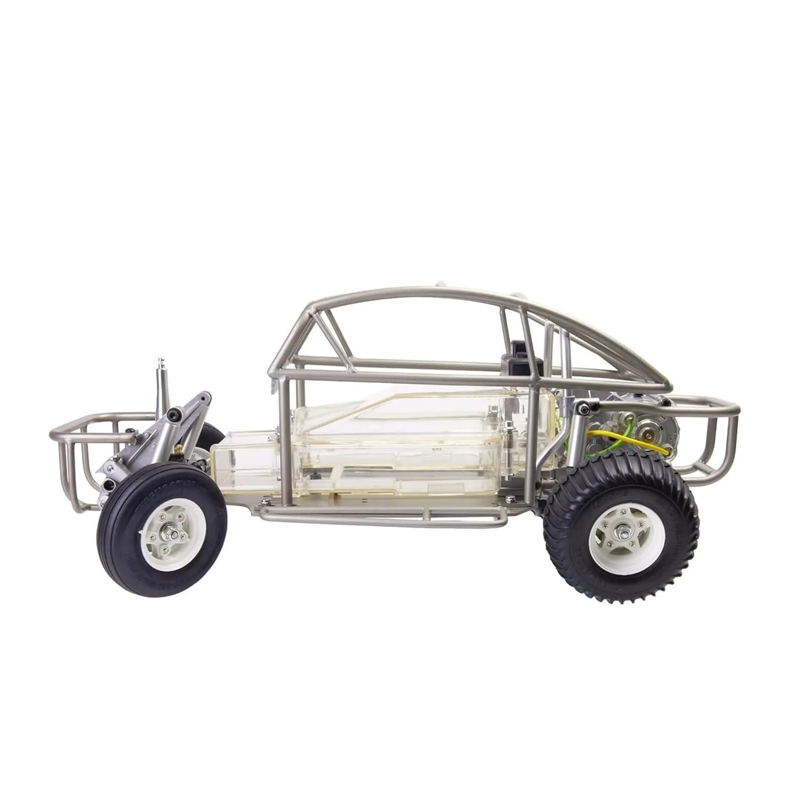ZubehöR Teile Rc Für Tamiya Für Racing Für Buggy Sand Scorcher Edelstahl Chassis Ausgestattet Mit Zwei Seite Stoßstangen Upgrade Ersetzen