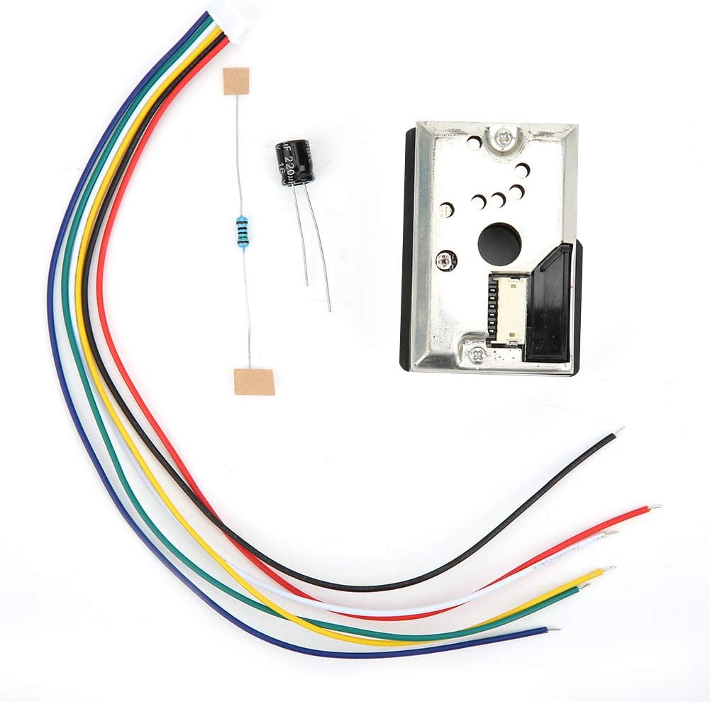Air Quality Sensor, PM2.5 Sensor Dust Air Purifier Air Quality Detection Sensor Module Electronic, Hepa Purifiers
