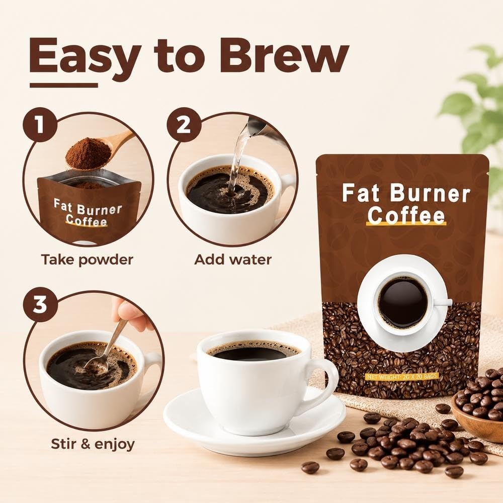 Polvere Di Caffè Nero Istantaneo, Estratto Naturale Puro Chicchi