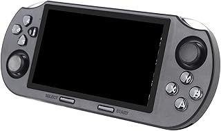 ASHATA SF3000 ハンドヘルドゲームコンソール4.5インチ854x480スクリーンレトロゲーミングコンソールビルトイン64G TFカード、14種類のクラシックエミュレータをサポート