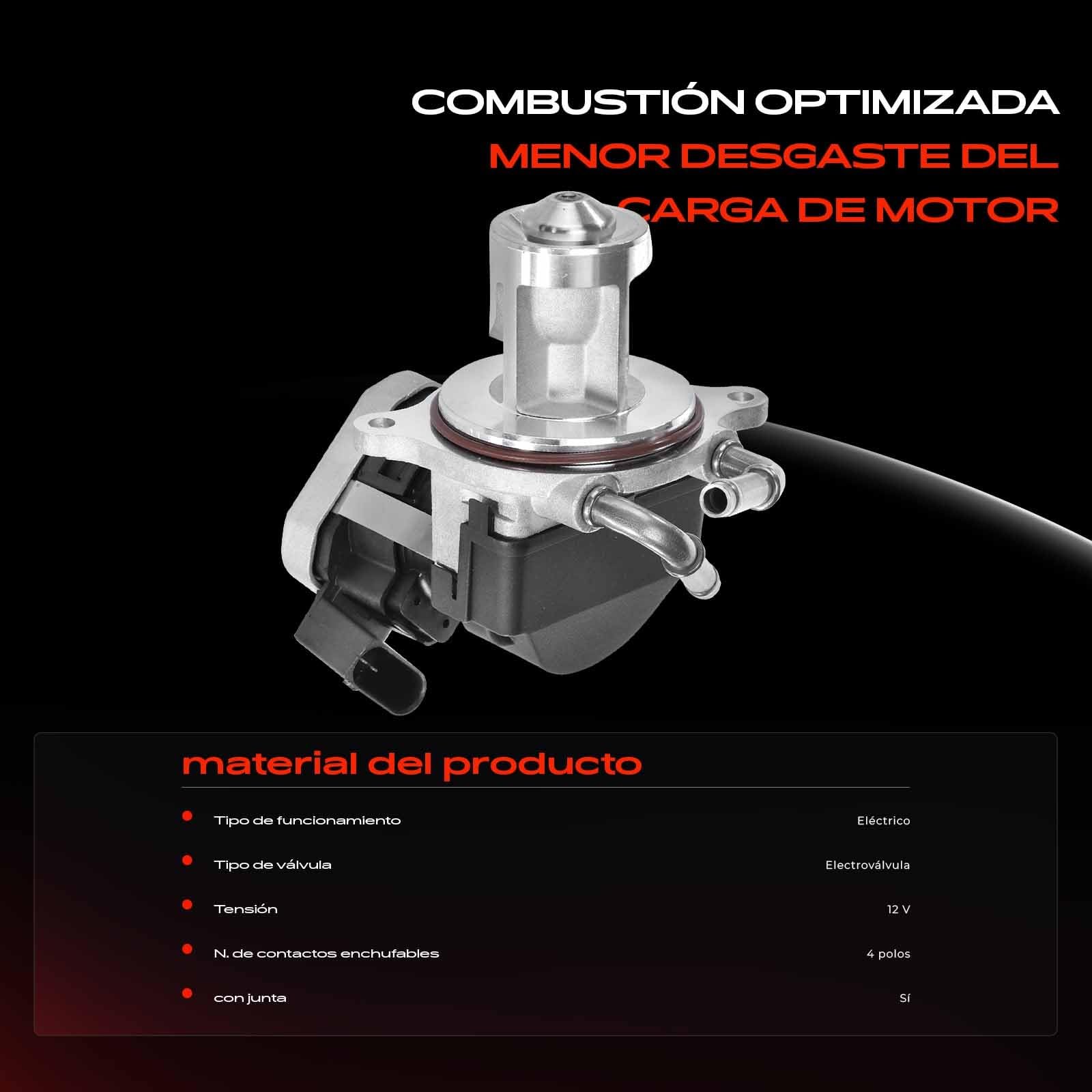 Frankberg Válvula EGR 6401400760 | Compatible con: Clase B W245, Clase A W169