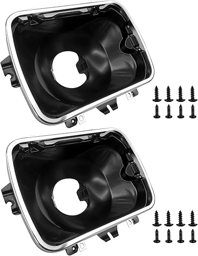 Dimeani 42437 Kit de cubo de faros delanteros, montaje de faros delanteros de 5 x 7 para Chevrolet Express GMC Savana 1500 2500 3500 Safari Yukon