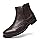 SANNAX Stivaletti Chelsea Uomo Stivali Stivaletti Business Mocassini Formali Scarpe Da Sera Formale, Marrone 3, 42.5 EU