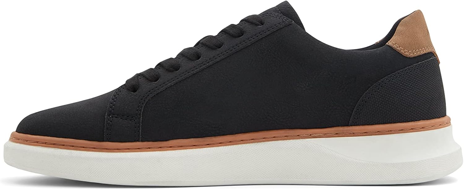 ALDO Men's Deerford Sneaker, Open Black, 9.5