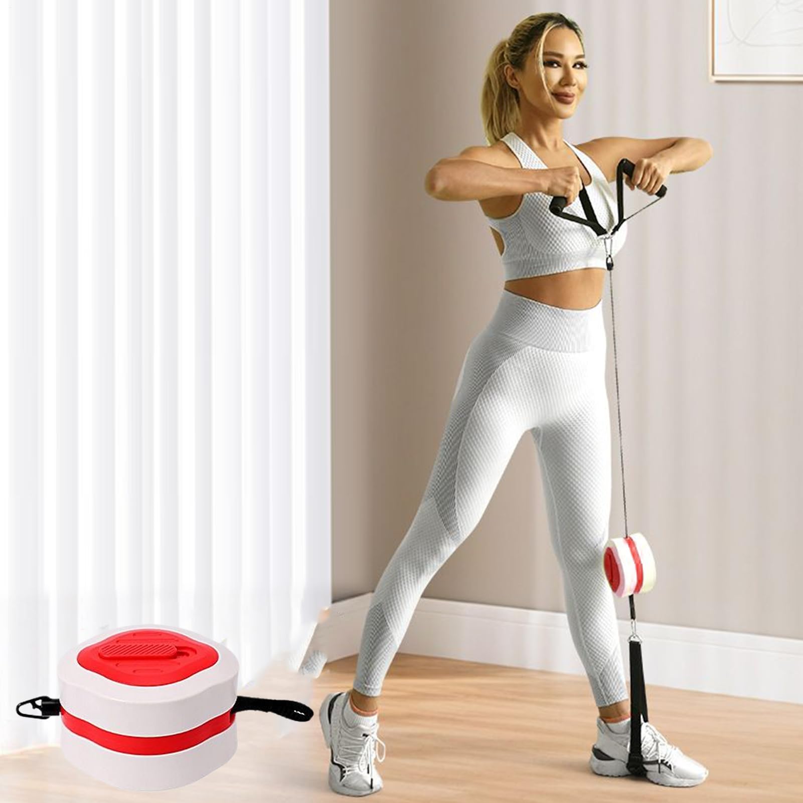 Bande Di Resistenza Con Maniglie Fasce Di Allenamento Per La | Attrezzatura Fitness Per Braccia Caviglie Petto Gambe Core Uomini Donne Palestra Casa Yoga