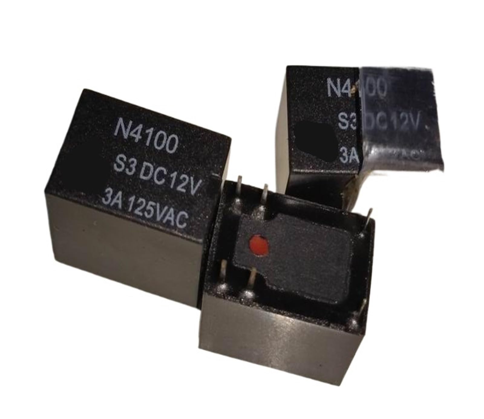 Relais N4100 S3DC12V NISZA 1 avec commutation stable 3A à 6 broches