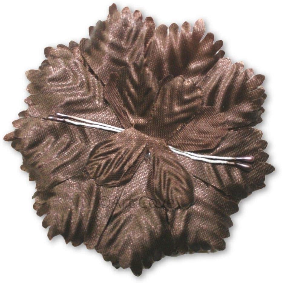 Capia Flowers Flat Carnation Capia Base for Corsages Bulk Wholesale 144 Pieces 20+ Colors Available (Orange)