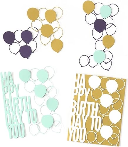 Miniatura 3 de FAWENUCY Troqueles de álbumes de recortes troqueles de corte de metal para hacer tarjetas plantilla de papel para manualidades plantillas de relieve