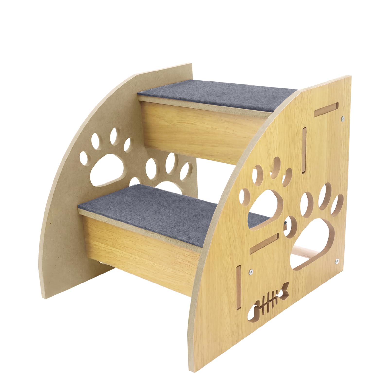 Escalier pour chien, antidérapant, pour canapé, escalier, escalier, pour chats jeunes et vieux chats, 30 cm de haut, pour canapé, lit, lit