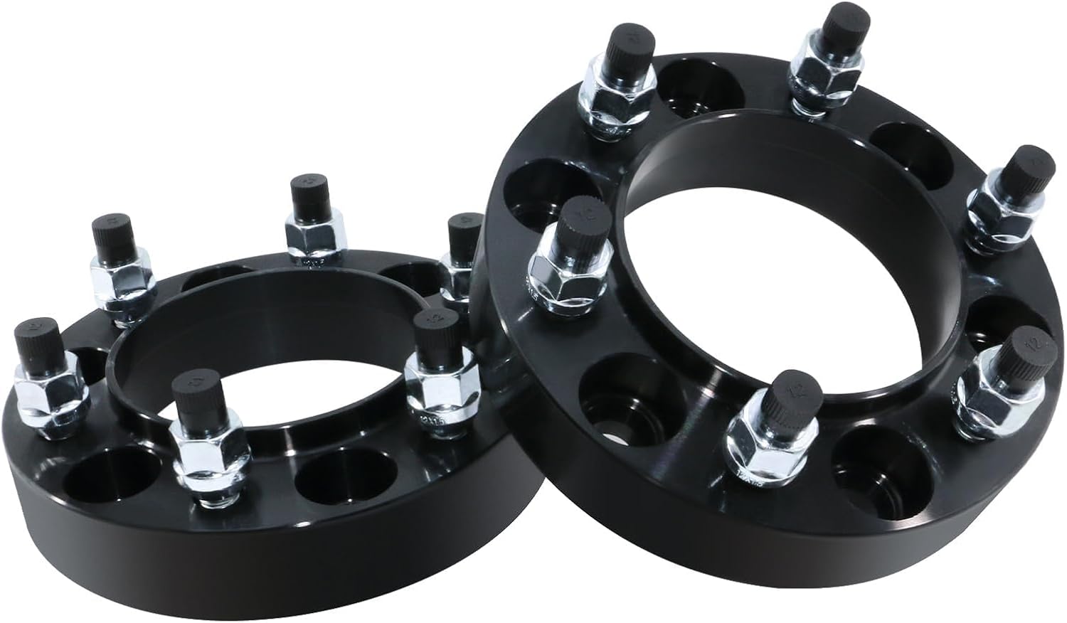 BDELI 1.25" Wheel Spacers for Toyota Tacoma 6-Lug Wheels, 4Pcs 6x5.5 Hubcentric Spacers Compatible with 4Runner, Tundra, FJ Cruiser, Sequoia, 32mm Forged Spacers with 12x1.5 Studs, 106mm Center Bore