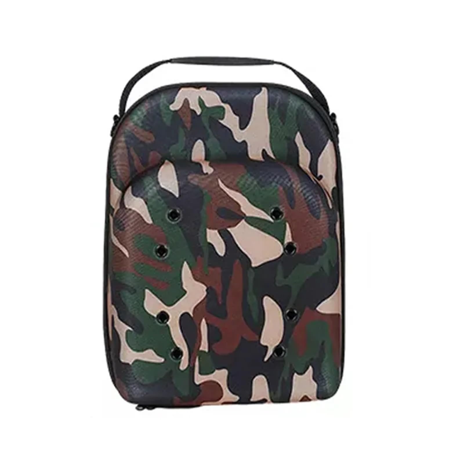 PPQIRU Baseball Hat Travel Bag Protective Portable Case Outdoor Organizer Sport Cap Storage Carrier Box Backpacks For Organization(Green)