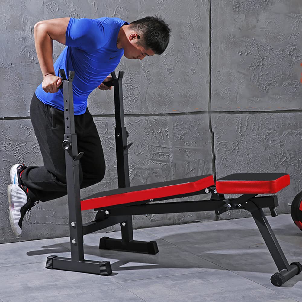 Wielofunkcyjne ławki do brzuszków, przysiady, wielofunkcyjne, składane, sprzęt sportowy i fitness