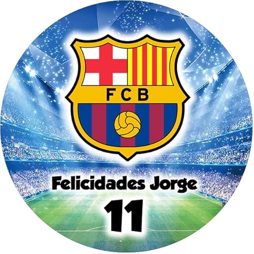 OBLEA de BARCELONA, FC, futbol Redonda personalizada para Pastel o Tarta, Papel Comestible Decoracion Cumpleaños, Obleas Comestibles Torta Redondo - Vegano y Sin GLuten | Ya disponible en tu tienda friki favorita! En mundofriki.es! OBLEA de BARCELONA, FC, futbol Redonda personalizada para Pastel o Tarta, Papel Comestible Decoracion Cumpleaños, Obleas Comestibles Torta Redondo - Vegano y Sin GLuten | Ya disponible en tu tienda friki favorita! En mundofriki.es!