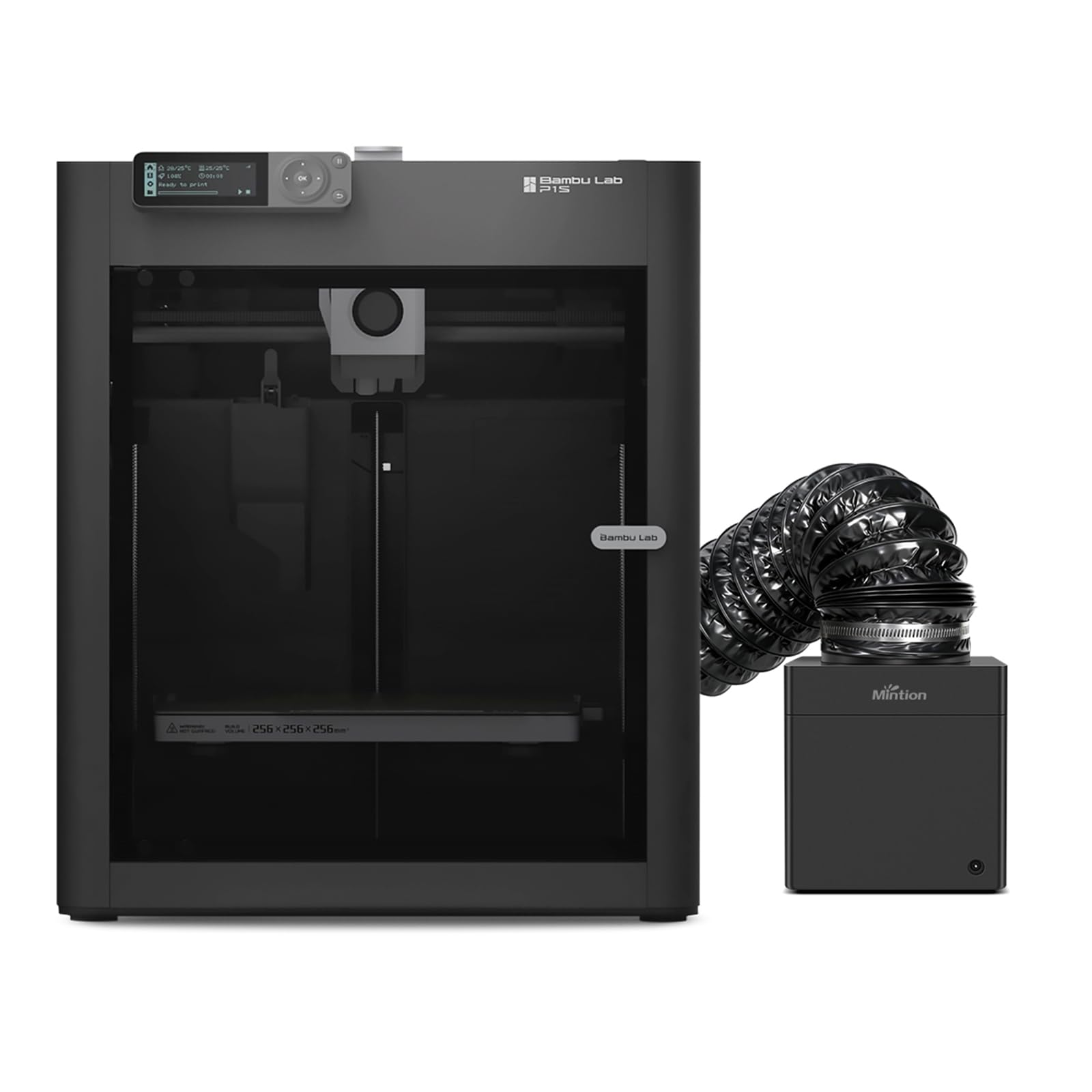 V1 system filtracji do drukarki 3D, trójwarstwowy oczyszczacz powietrza, oczyszczacz powietrza 60 m³/h z filtrem z węglem aktywnym o wysokiej gęstości, do drukarek PLA, PETG, ABS, ASA