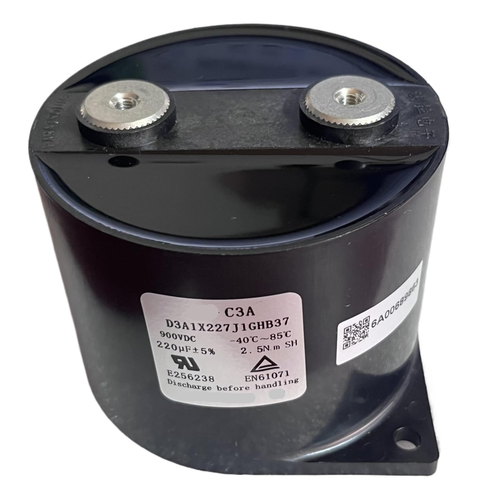 KSZHZYMGX C3A D3A1X227J1GHB37 Series 220UF 900V Inverter Support Capacitors 1pcs
