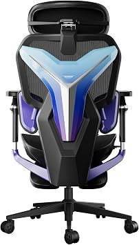 Autofull G7 Gaming Chair - 3-Zone Lumbar, 22-Point Adjustment, Breathable Mesh, Custom Backplate, 720 Armrests, BIFMA Certified Ergonomic, 140 Recline, IGR Certified, Niko Endorsed - Gift for Gamers