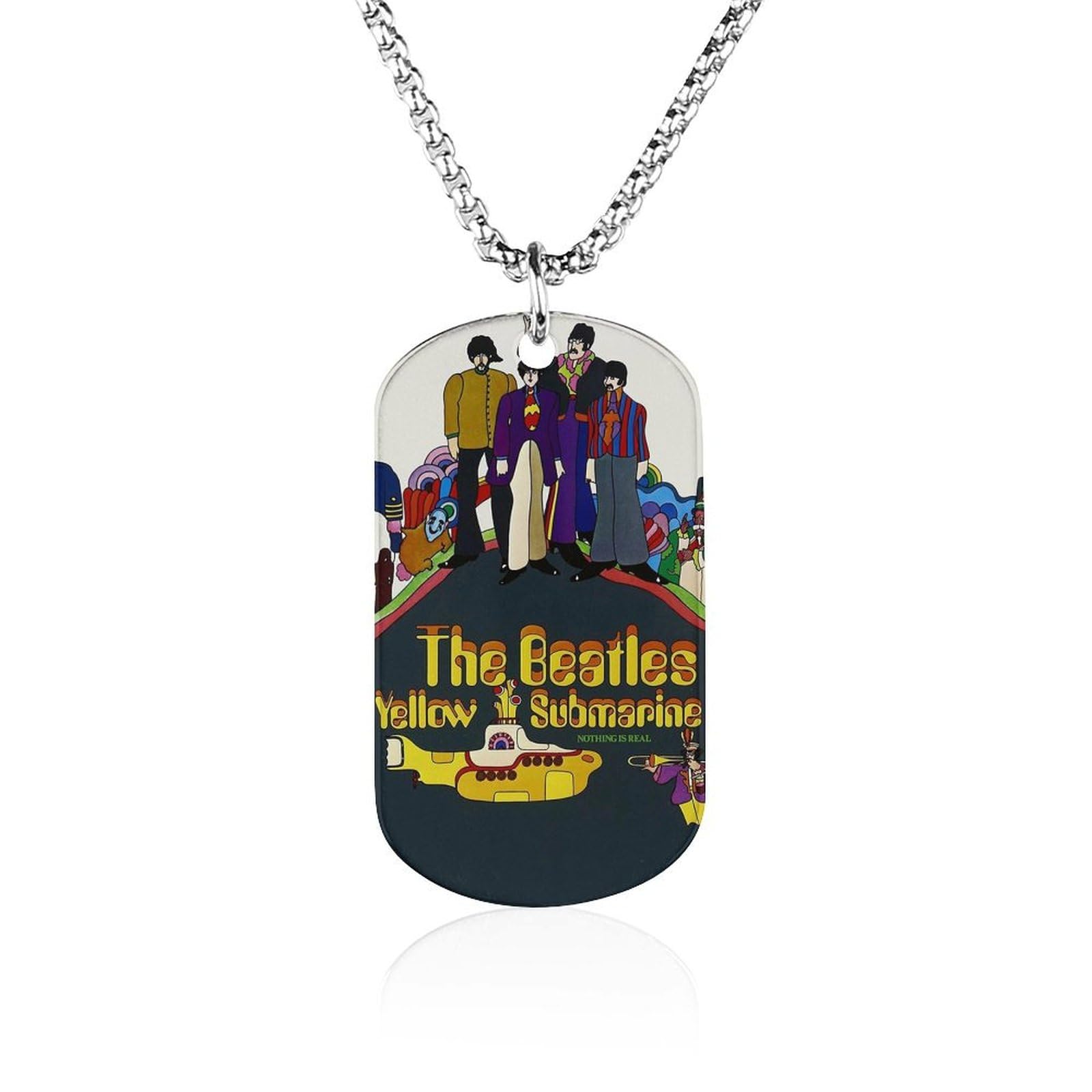 Amazon.co.jp: ネックレス ビートルズ イエロー サブマリン ペンダント