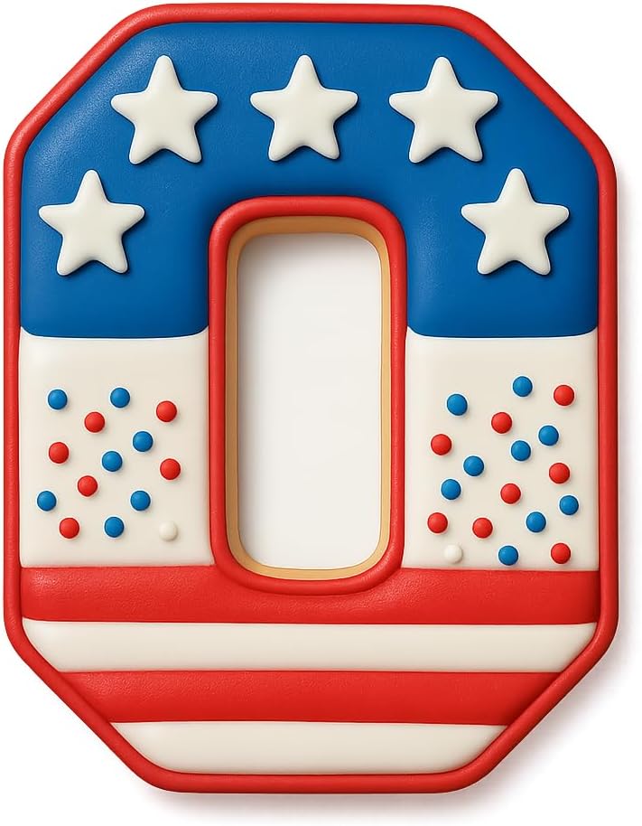 Mighty Gadget 3 inches Varsity Letters Cookie Cutters (O)