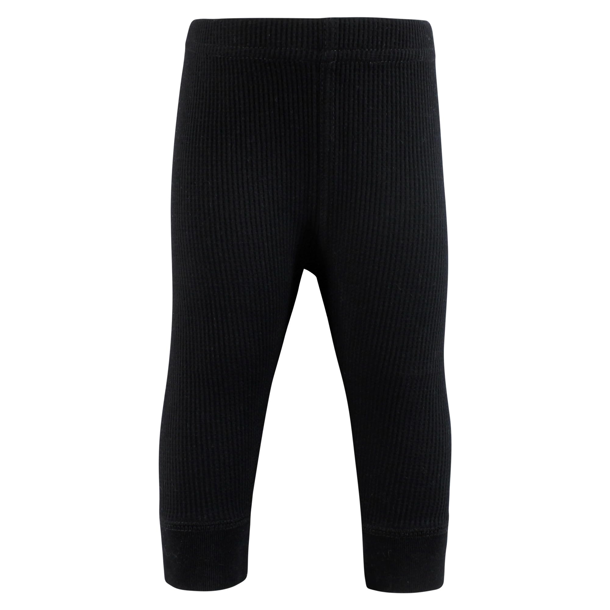 Hudson Baby Pantaloni termici alla caviglia unisex per bambini, 4 pezzi, arcobaleno creativo, 12-18 mesi